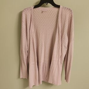 Elegant Beige Women's Sweater Cardigan